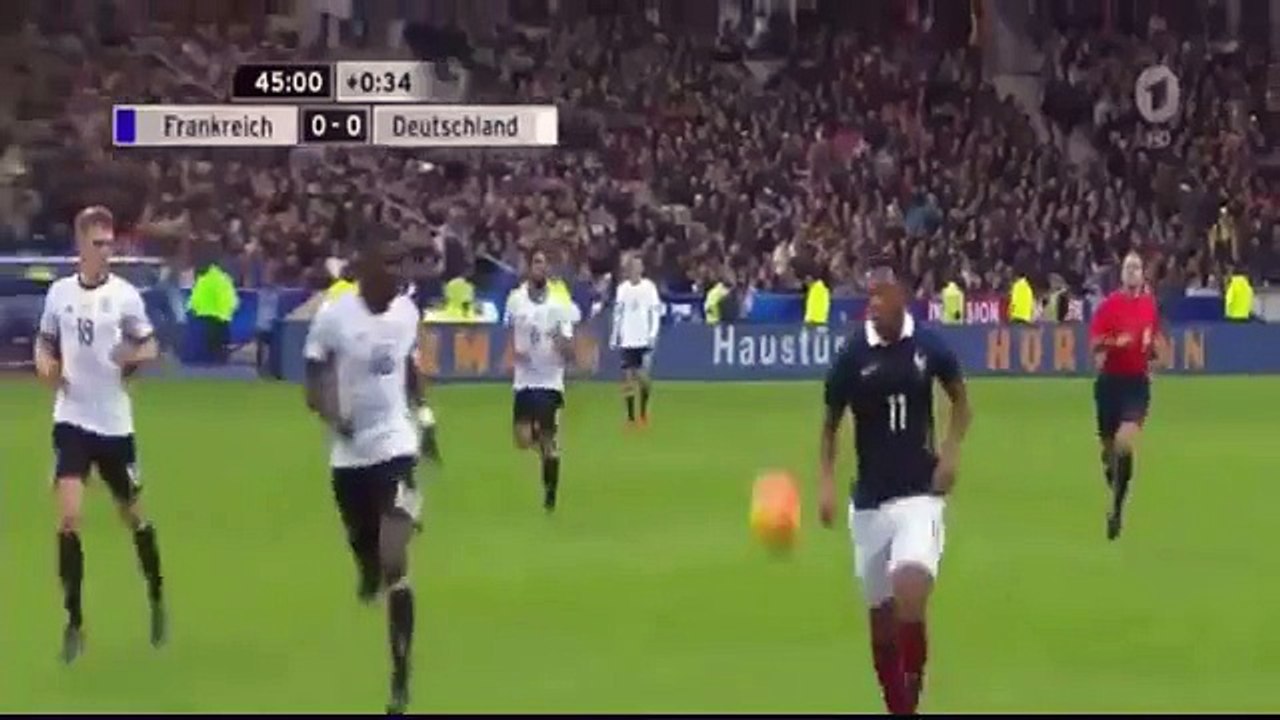 Olivier Giroud Goal - France vs Germany 1-0 [13.11.2015] Friendly