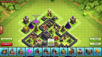 Clash of Clans - Town Hall 9 (TH9) - Hybrid Base