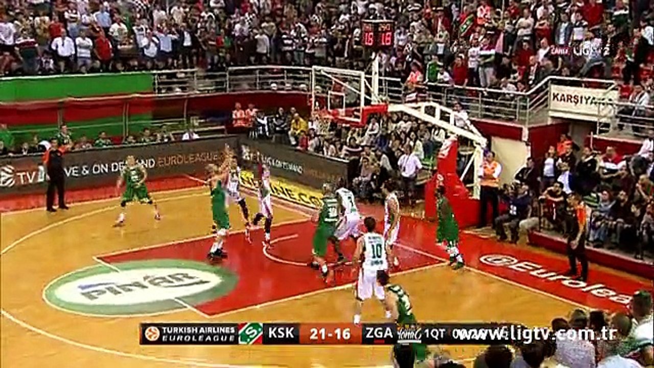 Pınar Karşıyaka 77-66 Zielona Gora Maç Özeti