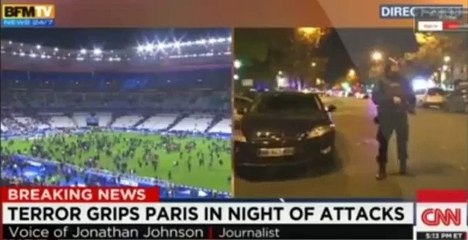 France - Paris explosion with 60 death, hostages. (AMATEUR IMAGES)