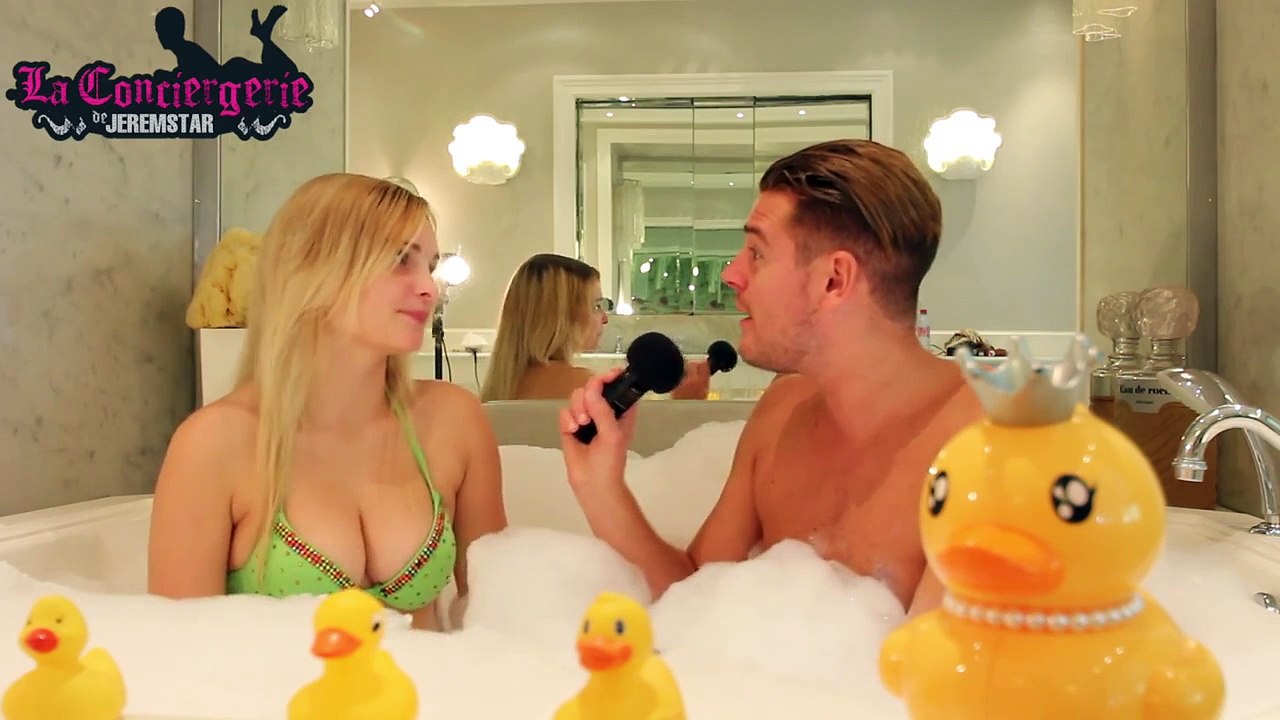 Charlotte (Les Chtis VS Les Marseillais 2) dans le bain de Jeremstar - iNTERVIEW