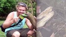 Daredevil travels the world taking selfies with worlds most dangerous animals