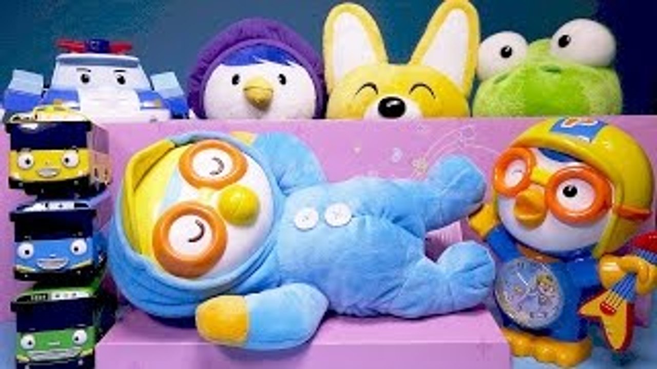 뽀로로 Pororo Tayo 타요 자장자장 뽀로로 알람시계 로보카폴리 장난감