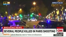 Français rapport de police, les explosions tir à Paris
