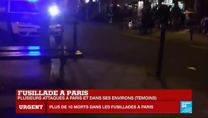 #URGENT - Attentats à #Paris  J'ai 6 victimes sous les yeux_