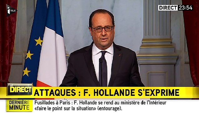 Fusillades à Paris : François Hollande décrète l'état d'urgence