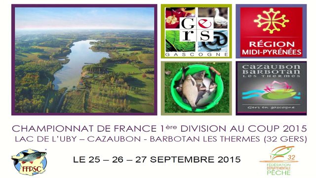 Championnat de France de pêche au coup Vendredi 25 septembre 2015