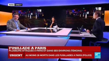 URGENT  - Au moins 30 morts dans plusieurs attaques à Paris
