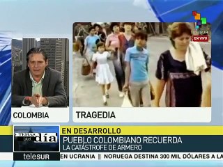Colombia conmemora los 30 años de la catástrofe de Armero