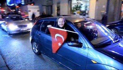 AK Party supporters celebrate election results in foreign countries