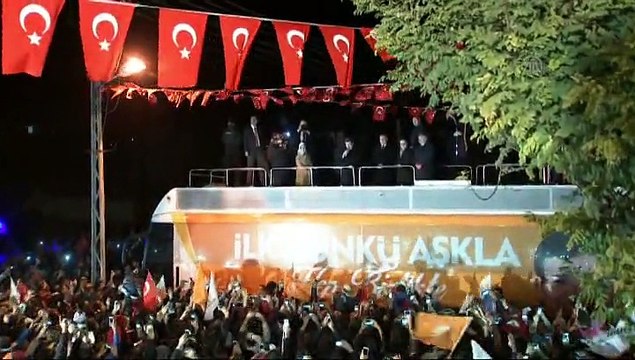 Turkish PM and AK Party Chairman Ahmet Davutoglu