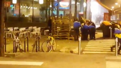 Social video captures aftermath of Paris attack