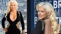 Christina Aguilera Flaunts CLEAVAGE & HOURGLASS Figure At Red Carpet