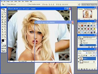 Tutorial Photoshop - Kaos sablon wajah