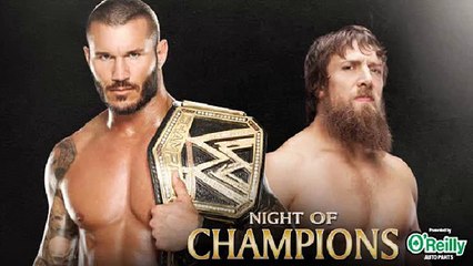WWE Night Of Champions 2013 Randy Orton vs. Daniel Bryan Por Campeon De La WWE