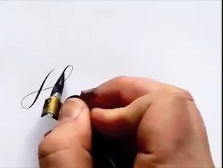 Tunning & Effortless Calligraphy - YouTube