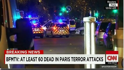Paris attacks At least 118 killed