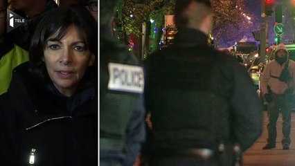 Anne Hidalgo: "Ce soir c'est le moment de la douleur, mais Paris est là, debout"