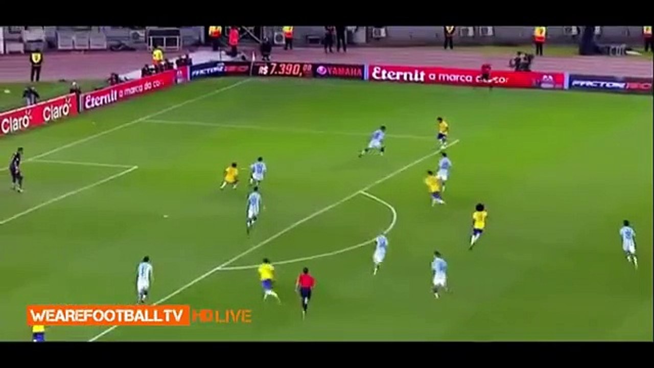 LUCAS LIMA GOAL VS ARGENTINA (1-1) _ ARGENTINA VS BRAZIL (1-1) 2018 FIFA WORLD CUP QUALIFiCATION