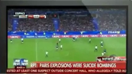 تفـجير باريس أثنــاء المباراة