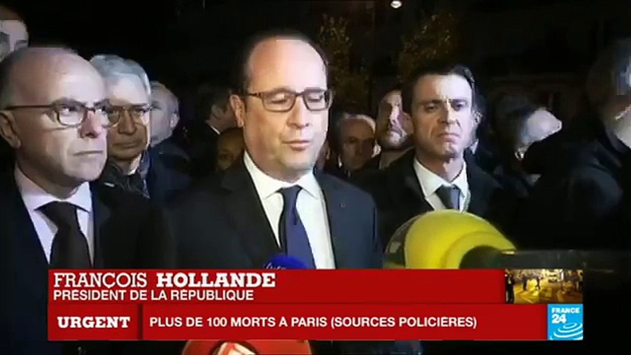 Attentats terroristes à Paris - François Hollande - 'Notre combat sera impitoyable'