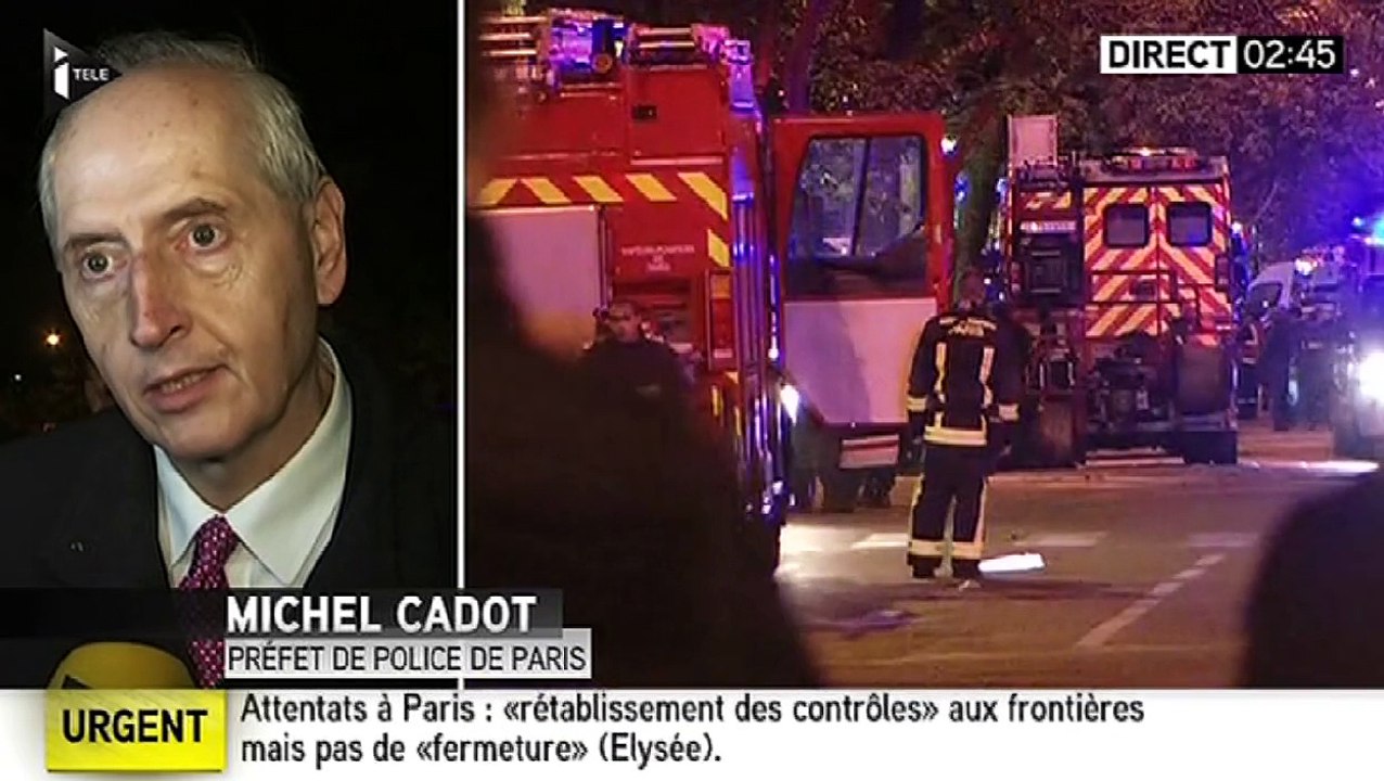 Le préfet de Police de Paris : " la totalité des intervenants ont été neutralisés "