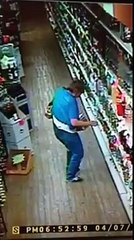 Was this lady trying to peek into Narnia