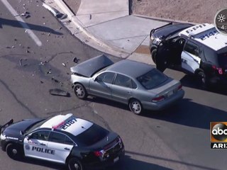 Rollover crash near high school involving students