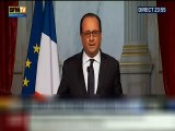 Paris'te saldırı Hollande'tan ilk açıklama