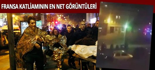 Bataclan konser binasına polis müdahalesi kamerada
