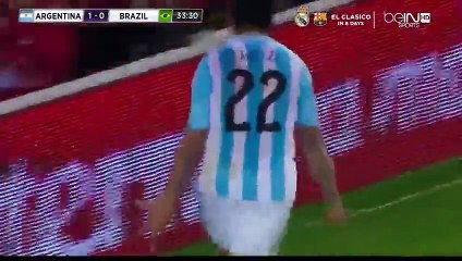 Argentina Vs Brazil 1-1 All Goals & Hihglights