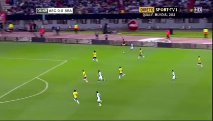 Argentina 1 - 1 Brazil (WC 2018 Qualif.)