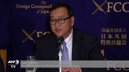 Cambodia court orders arrest of opposition leader Rainsy