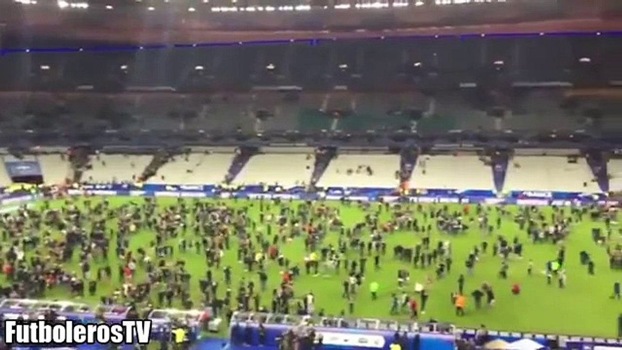 Terrorist attack in Paris Bomb Explosion during France vs Germany [FULL VIDEO]