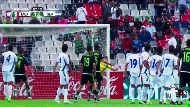Andres Guardado Goal | Review World Cup CONMEBOL Qualification: Mexico vs El Salvador 14/11/15
