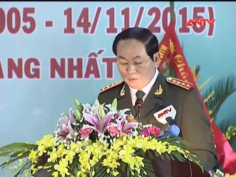 Bộ trưởng Trần Đại Quang dự Lễ kỷ niệm 10 năm thành lập Cục an ninh Tây Bắc