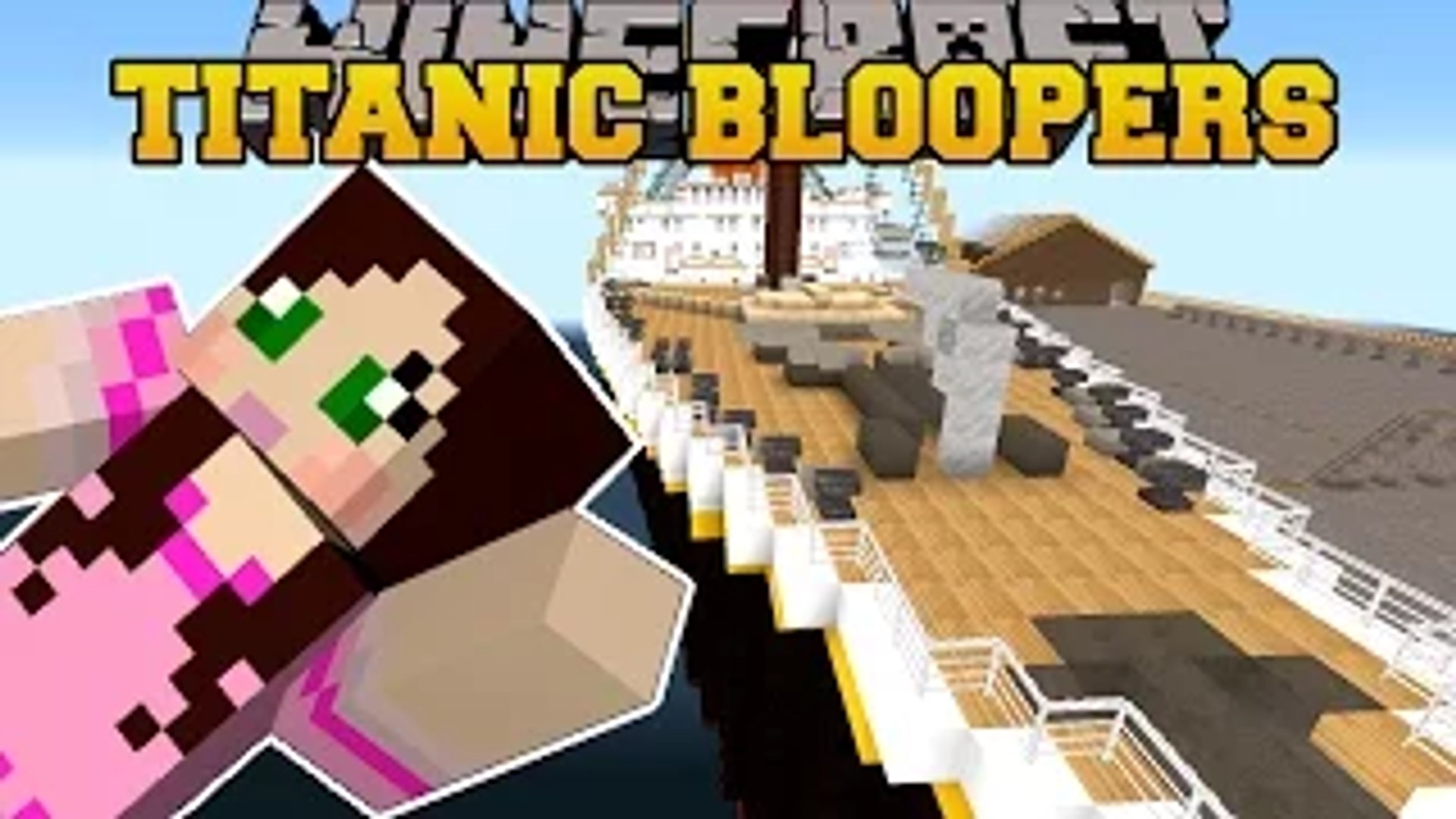 Popularmmos Minecraft Titanic Movie Bloopers Pat And Jen Custom Roleplay Gamingwithjen Video Dailymotion - roblox titanic pat and jen