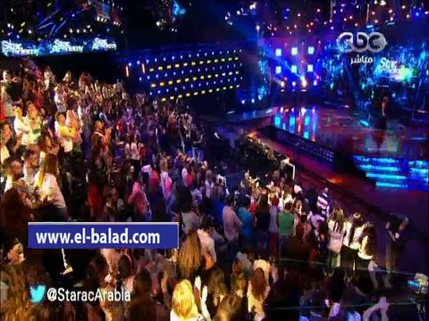 «دويتو»نوال الزعبي ومتسابقة ستار أكاديمي يشعل المسرح