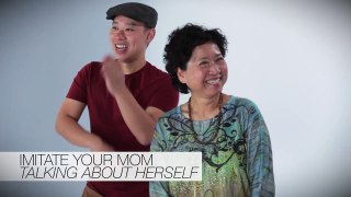 Asian Moms And Their Kids Imitate Each Other