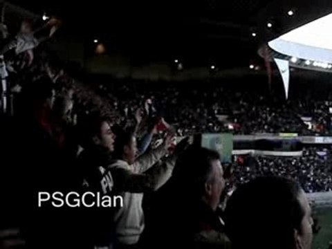 PSG - OL - Sortie Pauleta