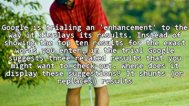 Google manipulates search results: A boost for small business?