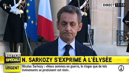 Nicolas Sarkozy : " il faut des modifications drastiques de notre politique de sécurité"