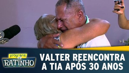 Voltando Pra Casa: Valter reencontra a tia após 30 anos