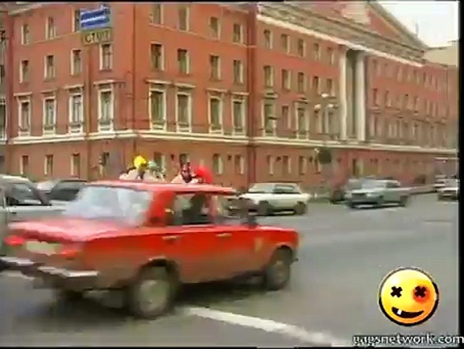 Seven Clowns in White Raincoats Project Green Light