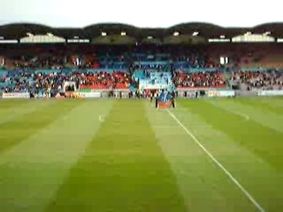 Entrée des joueurs