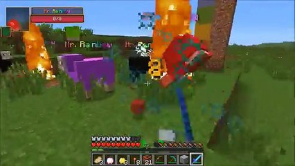 Minecraft_ MUTANT IRON GOLEM CHALLENGE GAMES - Lucky Block Mod - Modded Mini-Game