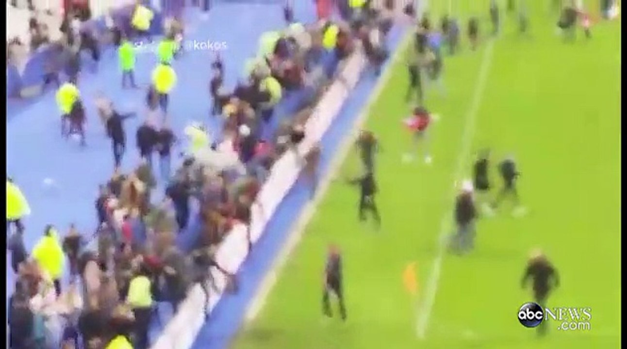 Paris'teki saldırıdan şok video kaydı