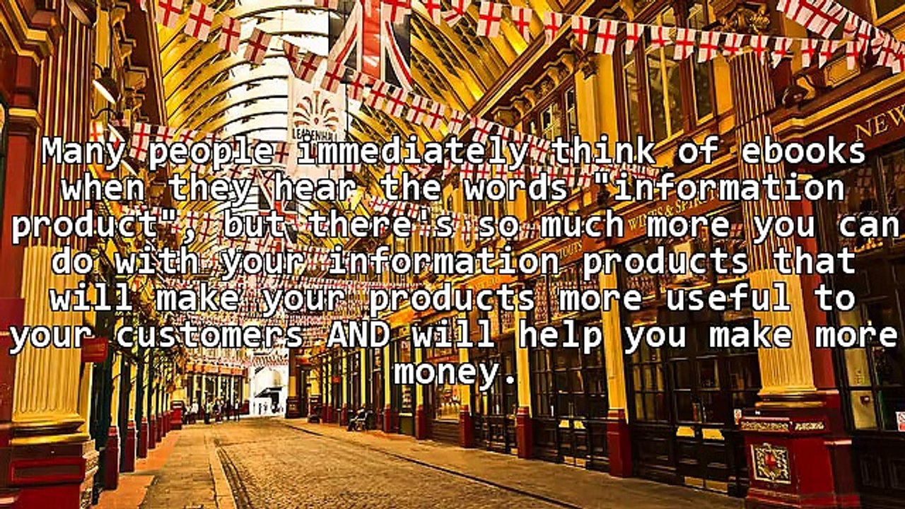 Going Beyond Ebooks - Adding Value & Usability To Your Info Product