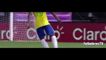 Willian Humilla a Lucas Biglia y Ramiro Funes Mori Argentina vs Brasil 1-1 13-11-2015