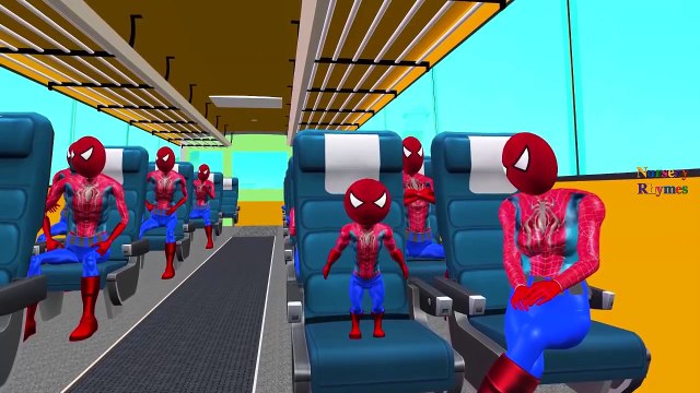 Ironman Captain America Spiderman Cartoons Wheels On The Bus Go Round And Round Nursery Rh